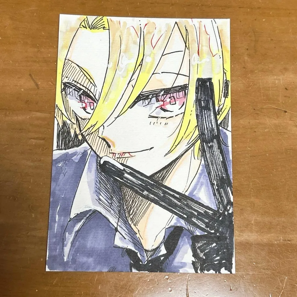【イラスト】0003. 手描きイラスト オリジナル