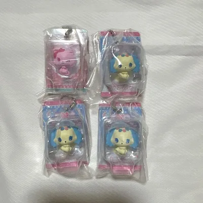 ジュエルペット パッケージミニチュアチャーム 4点セット