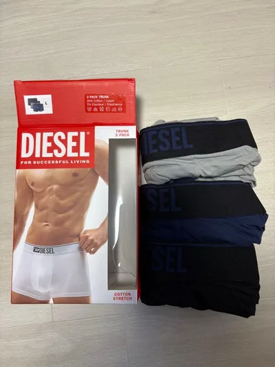 DIESEL ボクサーパンツ 3枚セット Lサイズ