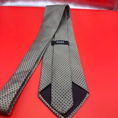 BOSS HUGO BOSS ネクタイ 小紋柄