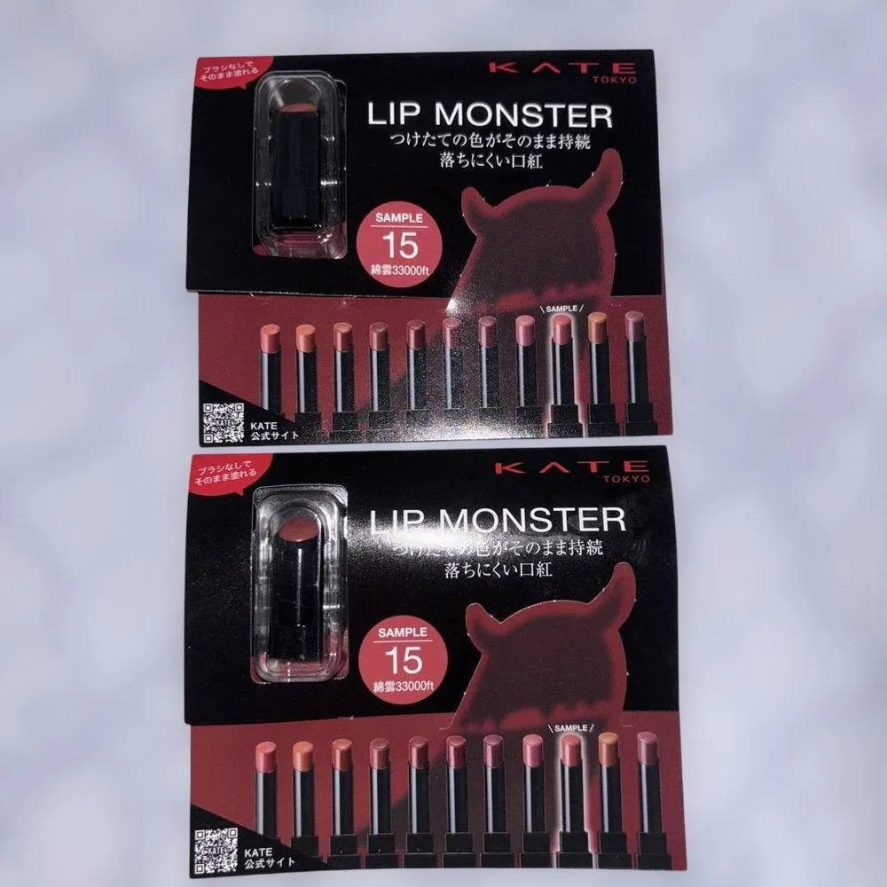 KATE LIP MONSTER 15 サンプル 2個 ユニバハロウィン限定商品