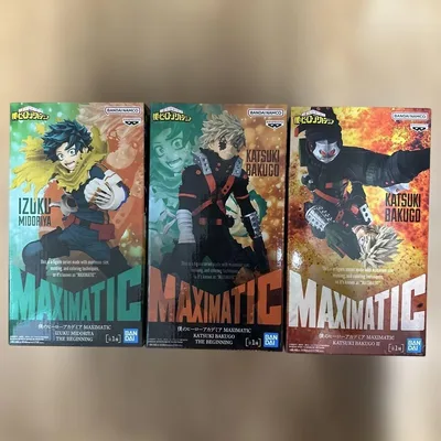 僕のヒーローアカデミア MAXIMATIC フィギュア 緑谷出久 爆豪勝己