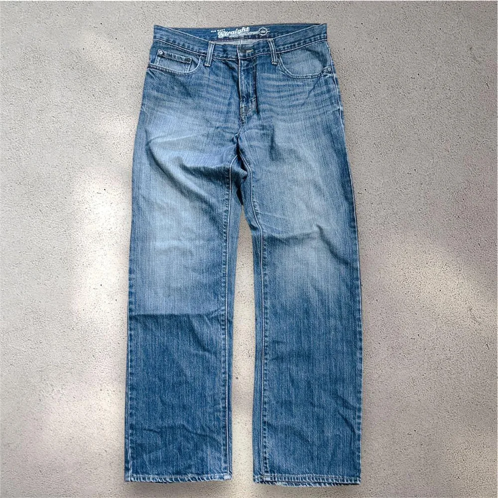 【OLD NAVY】オールドネイビー ストレート デニムパンツ 33×32