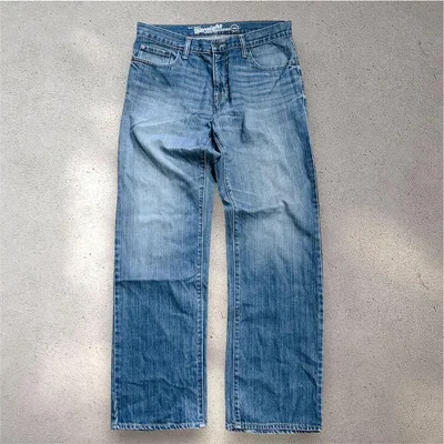 【OLD NAVY】オールドネイビー ストレート デニムパンツ 33×32