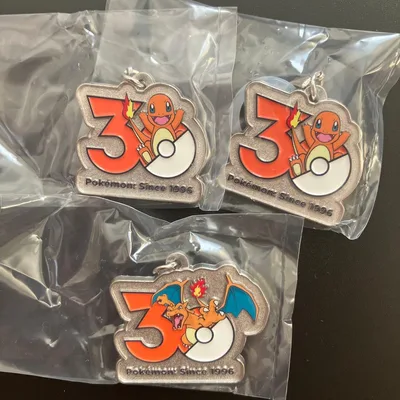 ポケモン 30周年 メタルチャームマスコット 3種セット