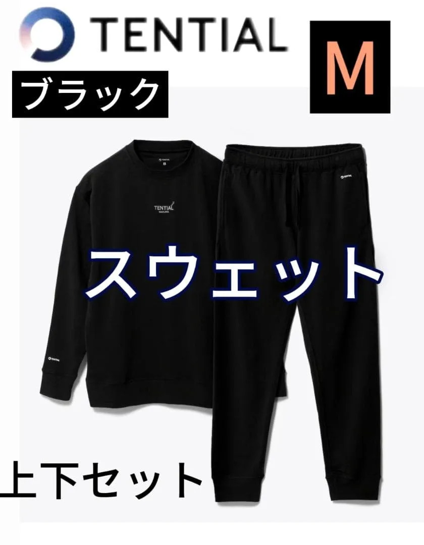 ブラックM 新品未使用 テンシャル バクネ Bakune スウェット お買得