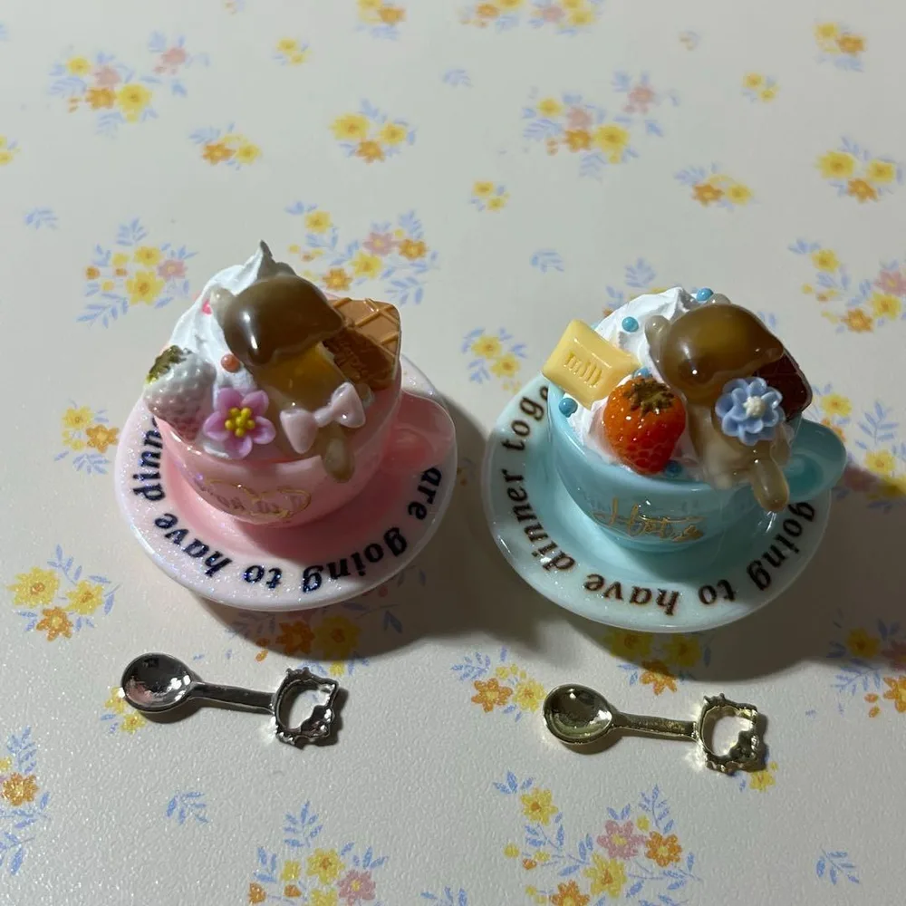 ミニチュアスイーツ ハンドメイド ネコ