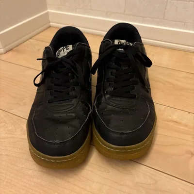 BAPE STA ブラック カモフラージュ スニーカー