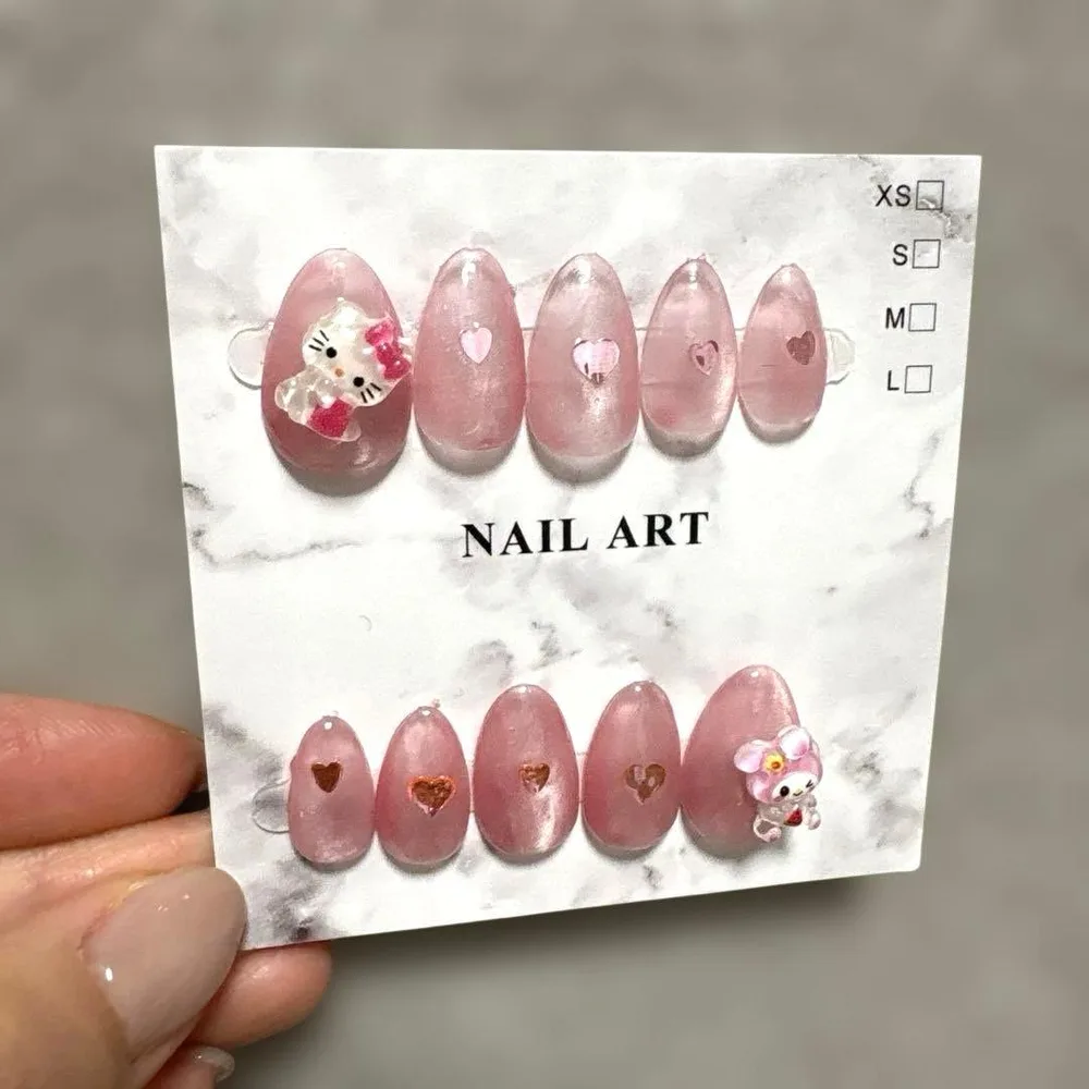 ネイルチップ 2点セット リボン サンリオ
