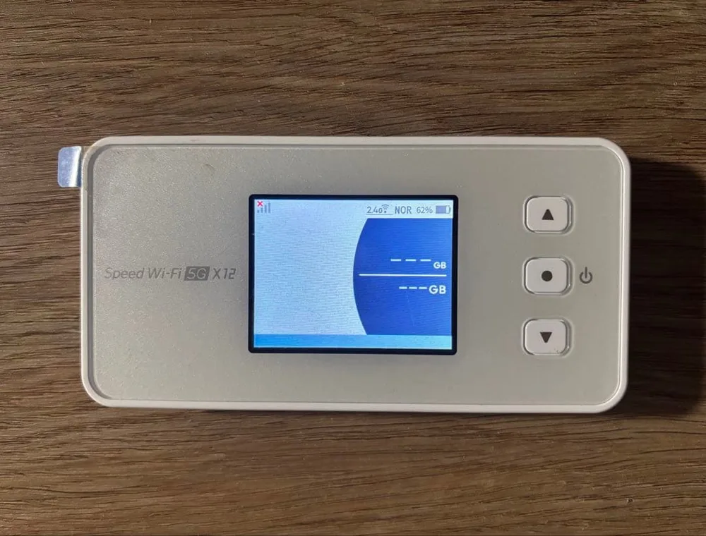 Speed Wi-Fi 5G X12 白