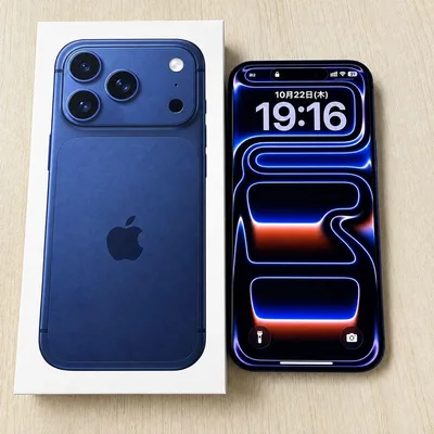 【美品】Apple iPhone 17 Pro 本体256GBディープブルー