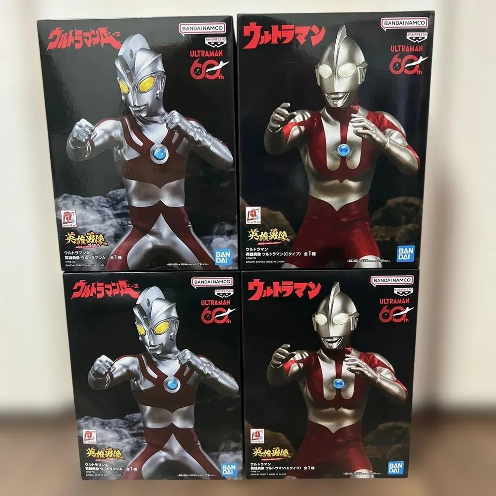 英雄勇像 ウルトラマンA ウルトラマンCタイプ フィギュア 4点セット