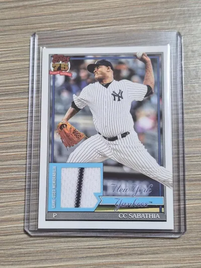 2026 Topps S1 CC Sabathia Relic