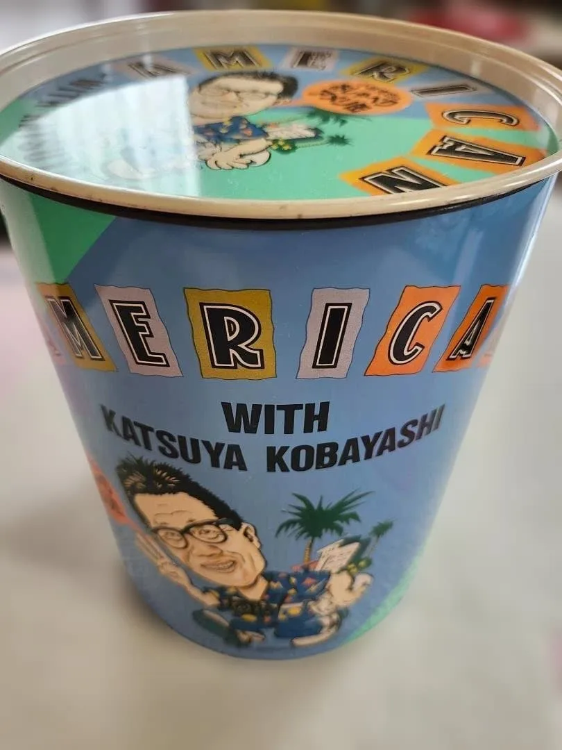 สื่อการสอนภาษาอังกฤษ Katsuya Kobayashi Talking American Can Cassette เวอร์ชั่นเทป Rare item