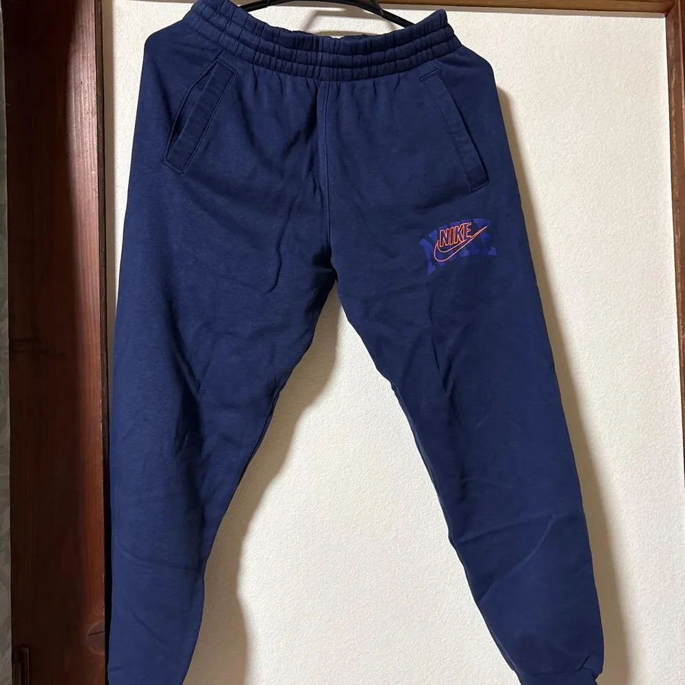 NIKE ネイビー スウェットパンツ 155 Lサイズ