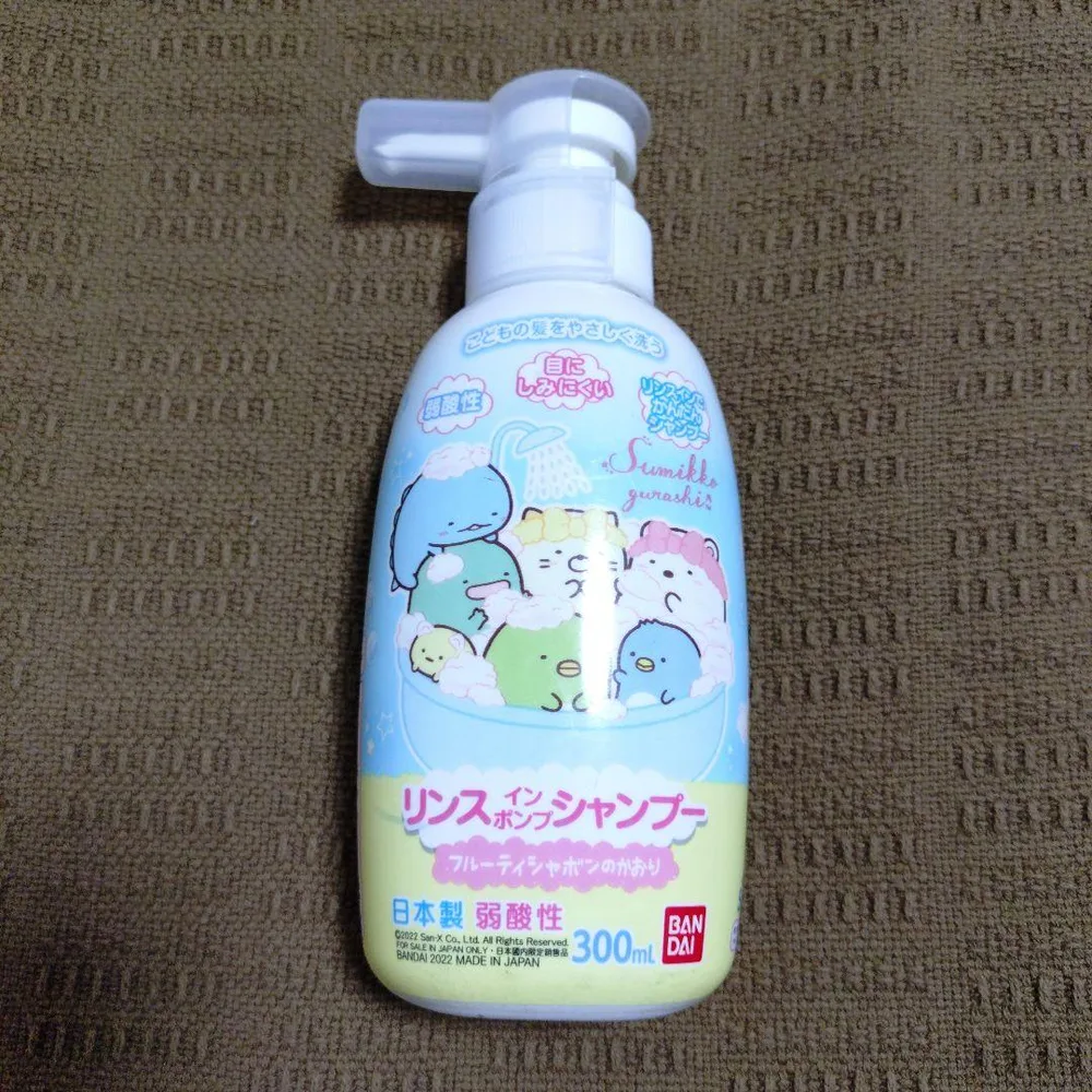 すみっコぐらし リンスインポンプシャンプー 300ml