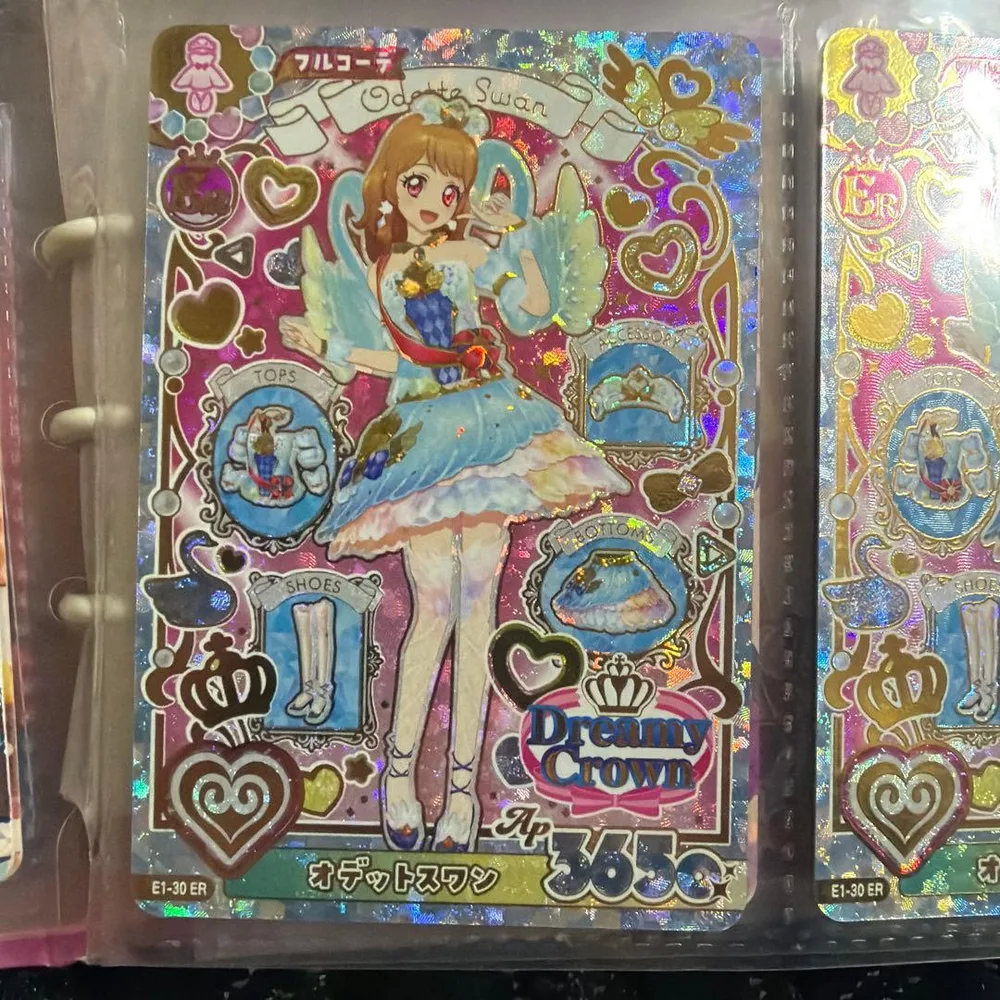 アイカツ!カード オデットスワン アンコールレア 大空あかり