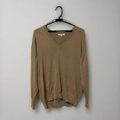 23区 MY STANDARD Vネックニット ベージュ 38