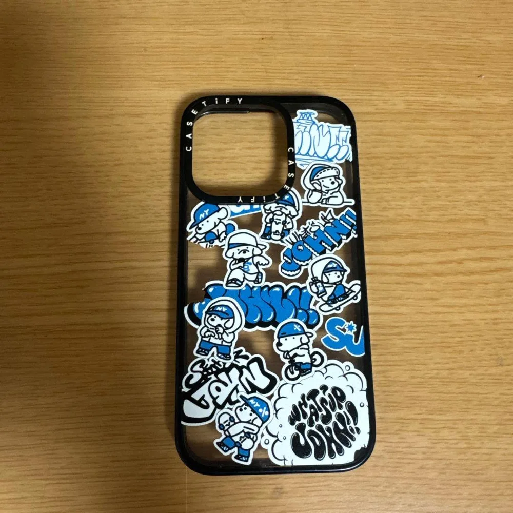 CASETiFY iPhone ケース What's up JOHN