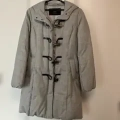 INED イネド ダッフルコート ダウンコート グレー レディース