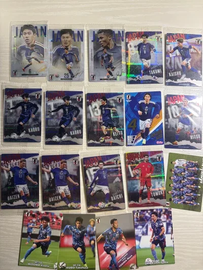 サッカー日本代表カード まとめ売り