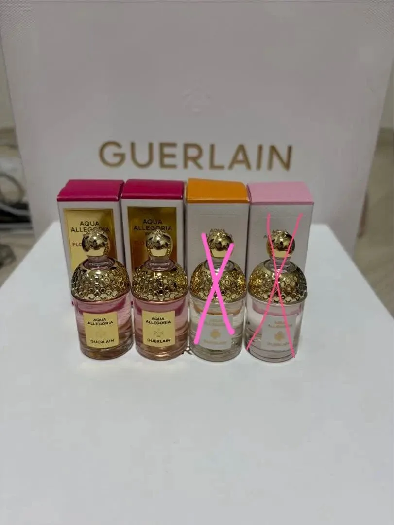 【2本セット・箱付き】GUERLAIN アクア アレゴリア 7.5ml ミニ香水
