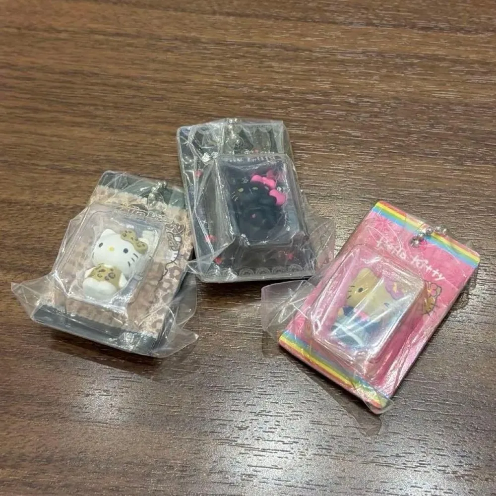 ハローキティ パッケージミニチュアコレクション2 ギャル、小悪魔、ヒョウ柄