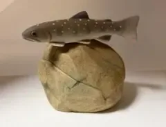 イワナ 置物 インテリア