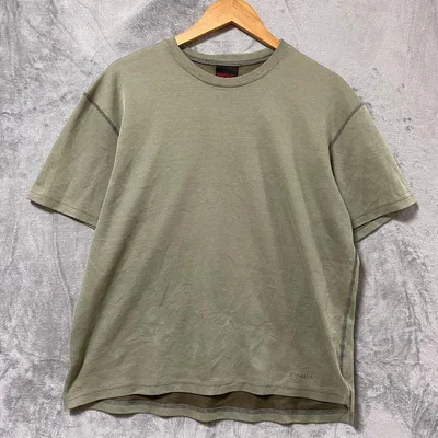 【L2188】marmot ドライTシャツ サイズL グリーン