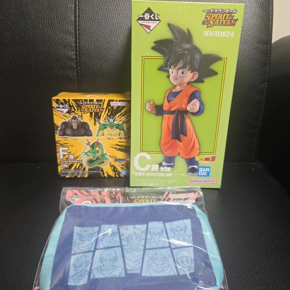 激安★最安値一番くじ ドラゴンボール C賞 孫悟天 F賞 フィギュアマグネット他