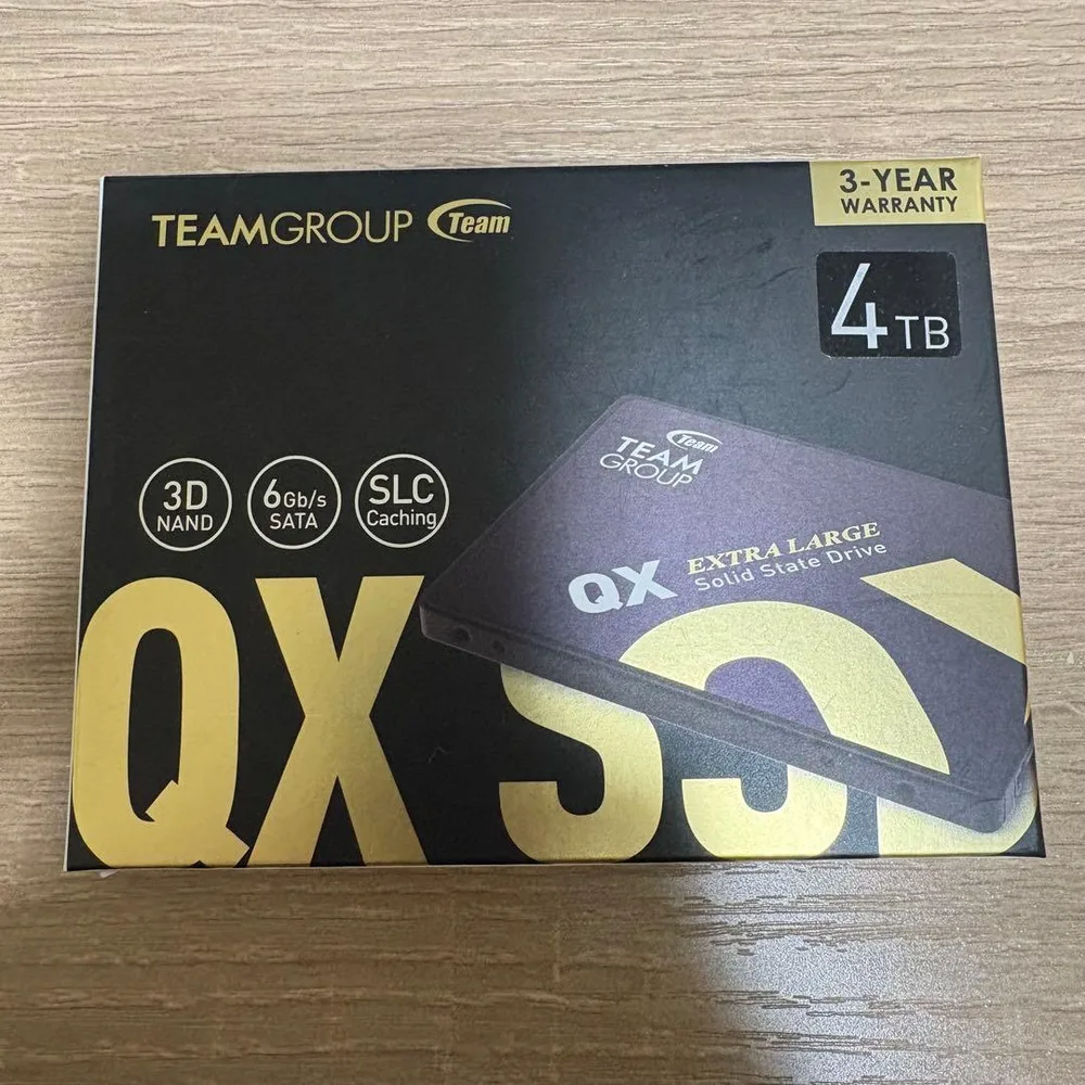 TeamGroup QX 4TB SSD 2.5インチ 整備品