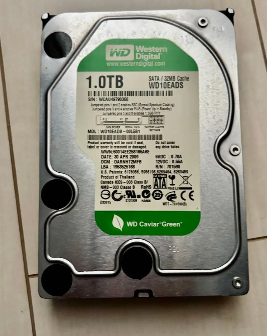 Western Digital 1TB HDD