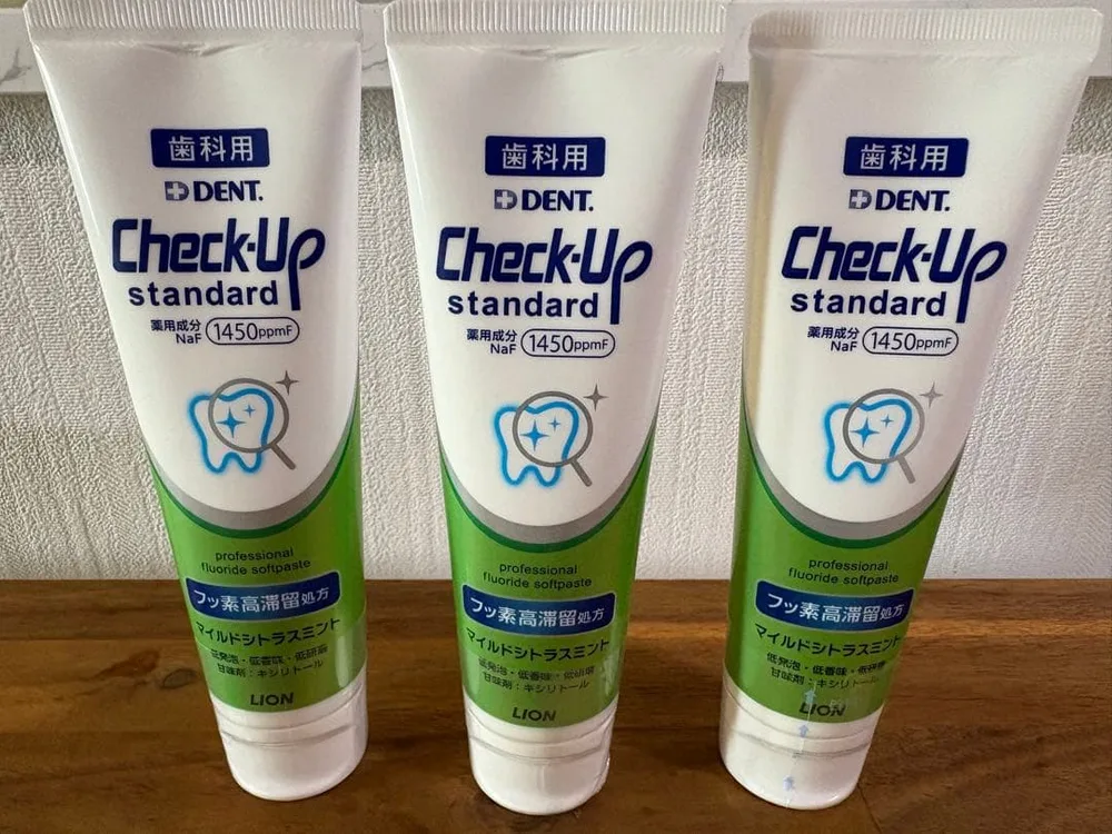 ライオン DENT. Check-Up standard 3本セット