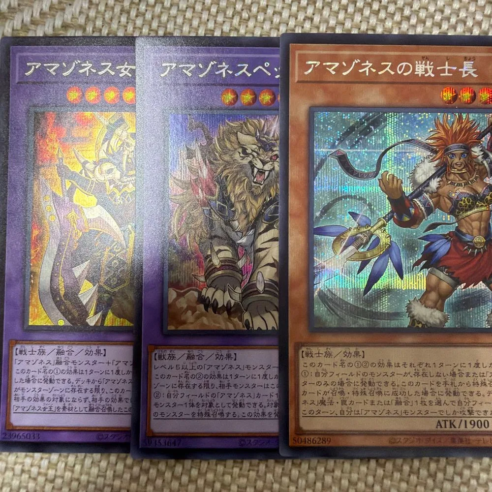 遊戯王 アマゾネス シークレット セット