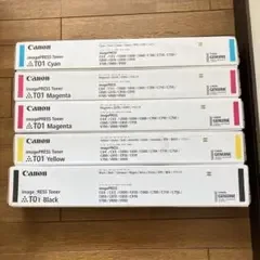 新品未開封❗ Canon 純正 トナー T01 4色 5本セット