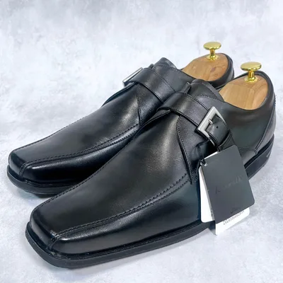 新品【アシックス ランウォーク】 シングルモンク (26.5) レザー GEL