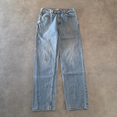 リーバイス550 Levis W34 ブルーデニム 青 古着 ボトム 21026