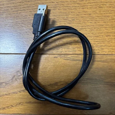 USB Type-A to Micro USB ケーブル ブラック