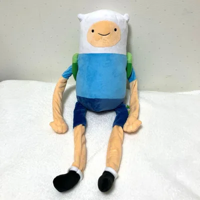 アドベンチャー・タイム フィン びよよんぬいぐるみ タグ付き 美品