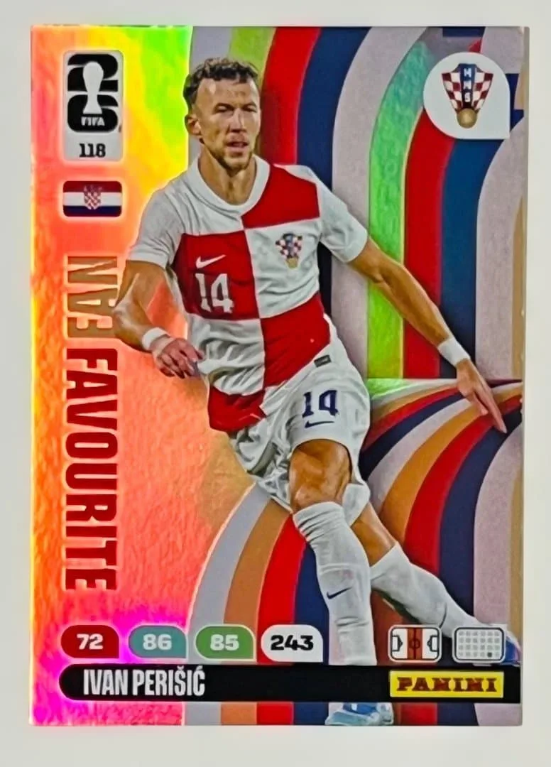 パニーニ ワールドカップ 26 Perišić XLアドレナリン キラカード
