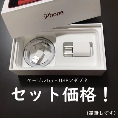 iPhone ケーブル ライトニングケーブル 充電器 USB コンセント 電源