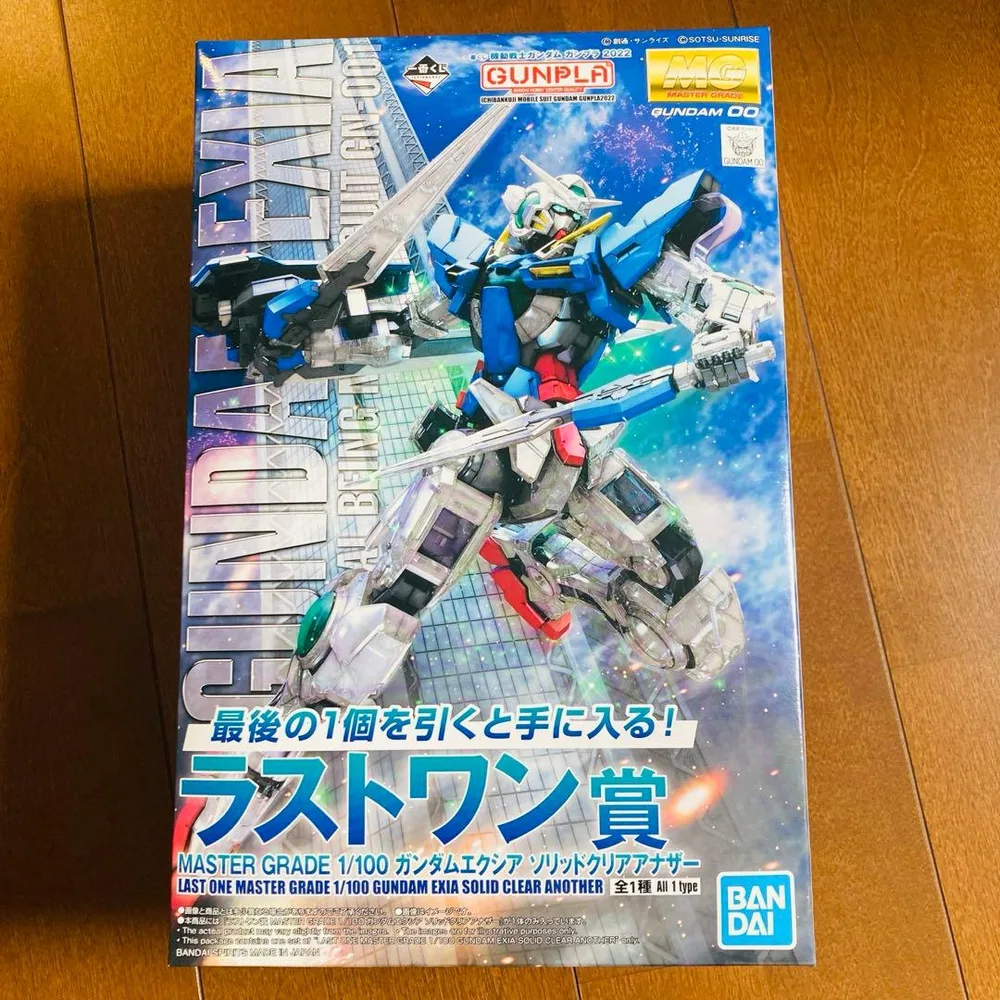 รางวัลสุดท้าย MG 1/100 Gundam Exia Solid Clear อีกหนึ่งรางวัล