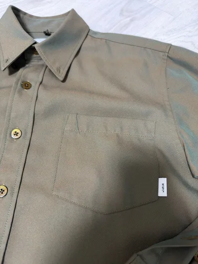 WTAPS 長袖シャツ カーキ サイズ01