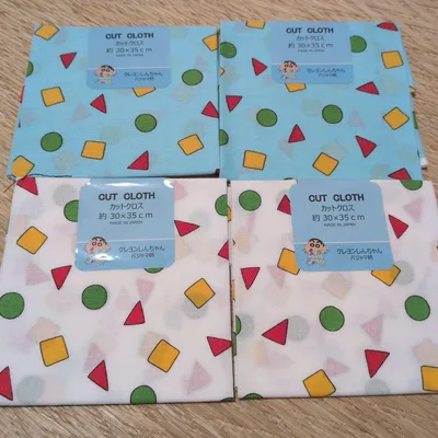 Seria カットクロス クレヨンしんちゃん パジャマ柄 まとめ売り 4枚セット