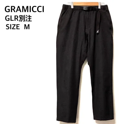 GRAMICCIグラミチ GLR別注ウールライクテーパードパンツM クライミング