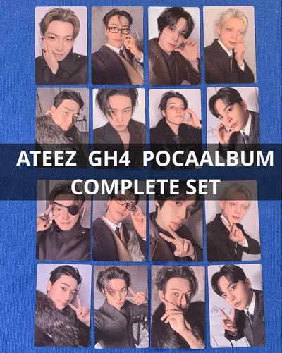 アチズ トレカ ATEEZ POCAALBUM ポカアルバム コンプリート