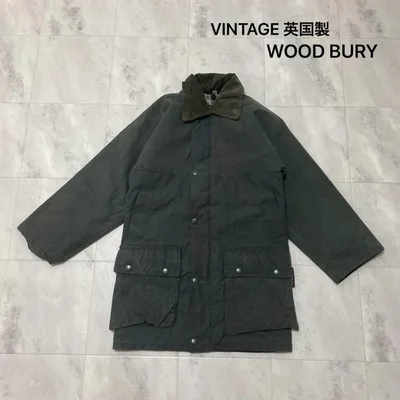 VINTAGE 英国製 WOOD BURY オイルドジャケット ヴィンテージ