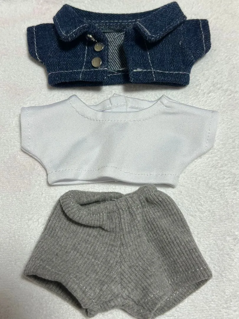 3coins 推しぬい ぬい服 秋服 デニム ジャケット