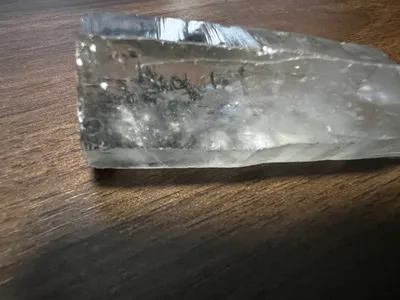【虹入り】天然レムリアンシード 水晶 アイリス 母岩付き 43.5g