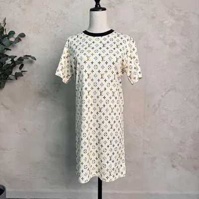ルイヴィトン モノグラム Tシャツ ワンピース カットソー Sサイズ パイソン